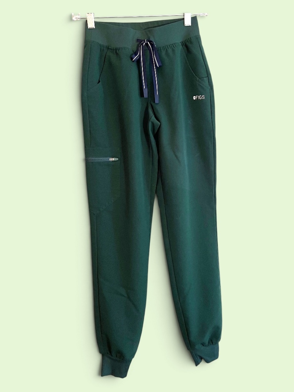 Figs British Racing Green (#4982) Extremes Collection Zamora Scrub Bottoms XXST